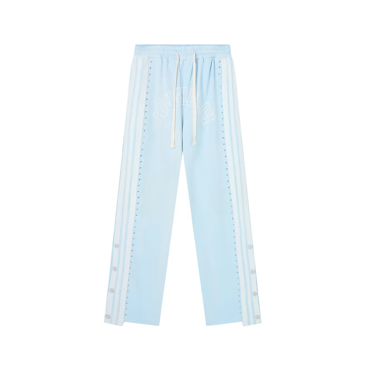 Roughplay Arch Logo Studded Stripe Sweatpants
