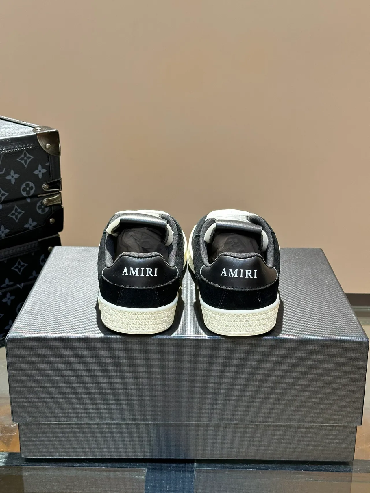 Golden Goose Super-Star Black Suede Three-Star Lifestyle Sneakers