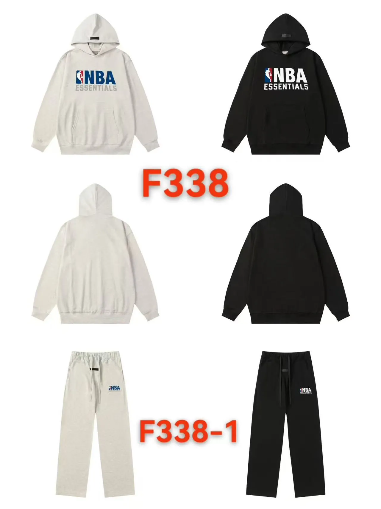 NBA Essentials Logo Embroidered Relaxed-Fit Sweatpants