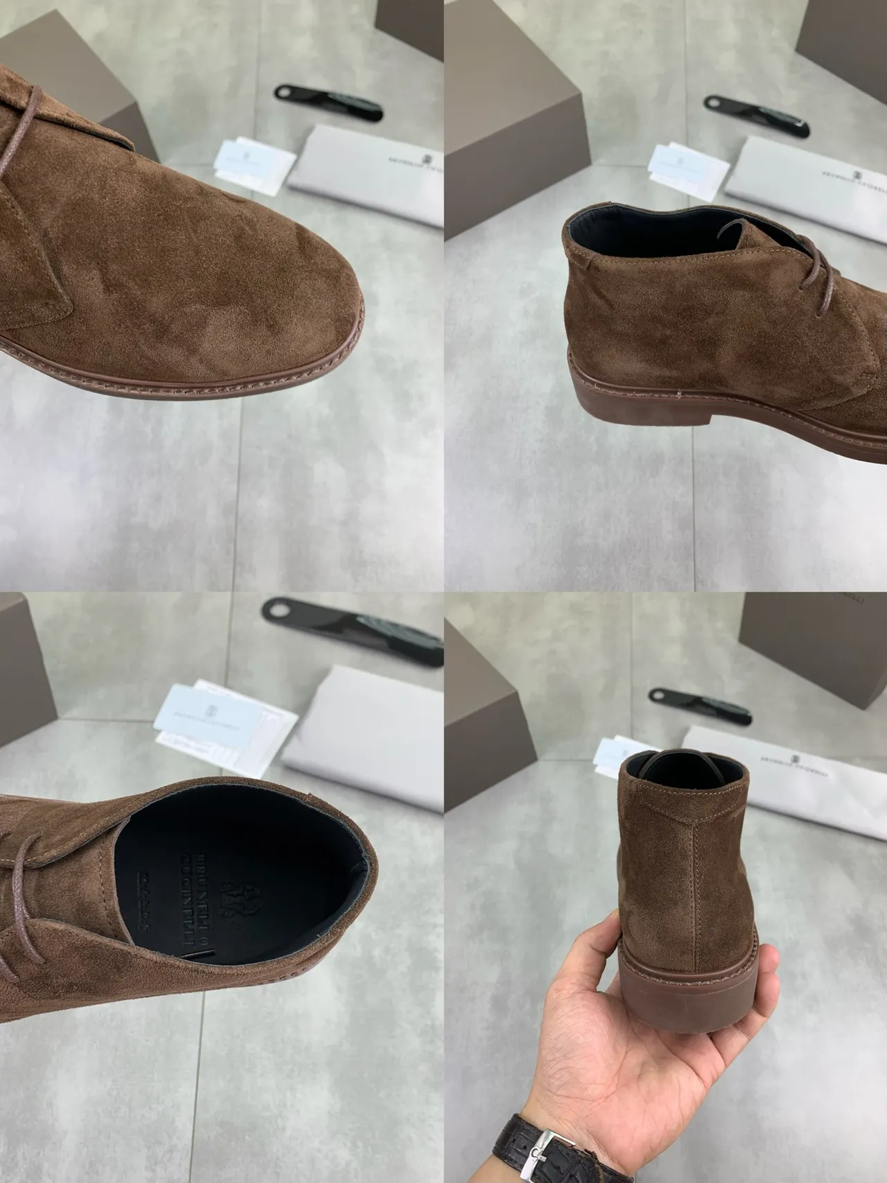 Brown Suede Chukka Ankle Boots