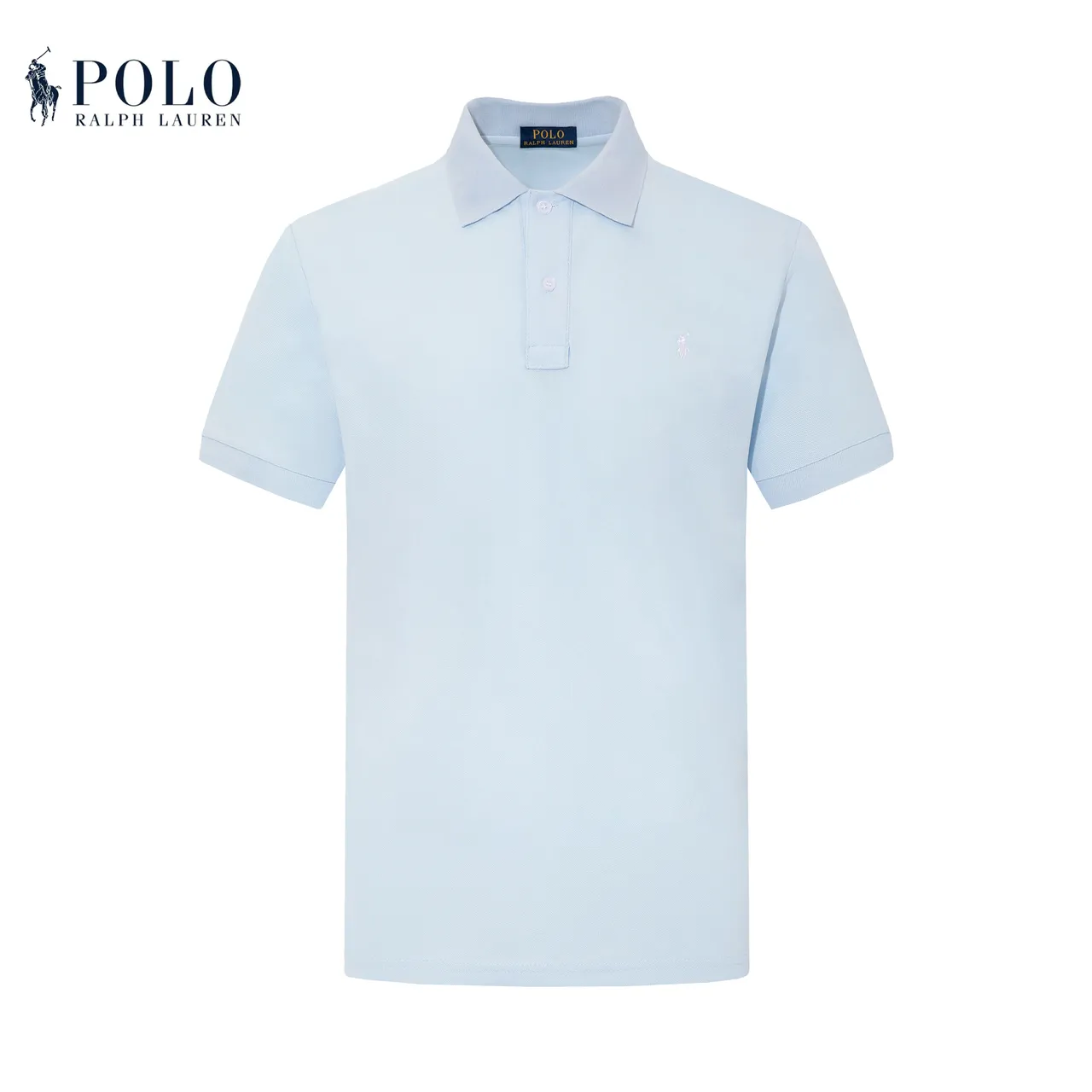 Polo Ralph Lauren Classic Fit Ivory Pique Polo Shirt