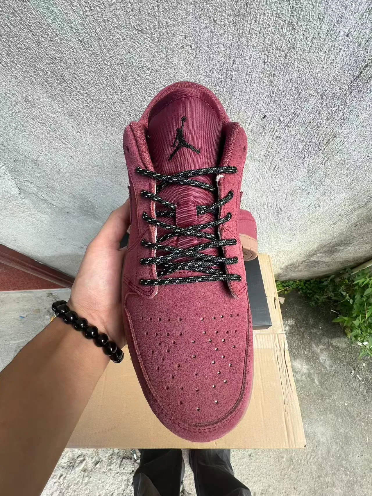 Nike Pink Beige Suede Upper Gum Rubber Sole Lifestyle Sneakers
