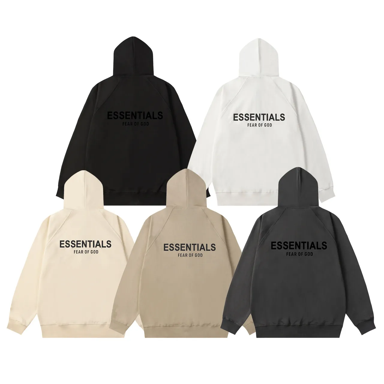 Fear of God Essentials Oversized Raglan Hoodie