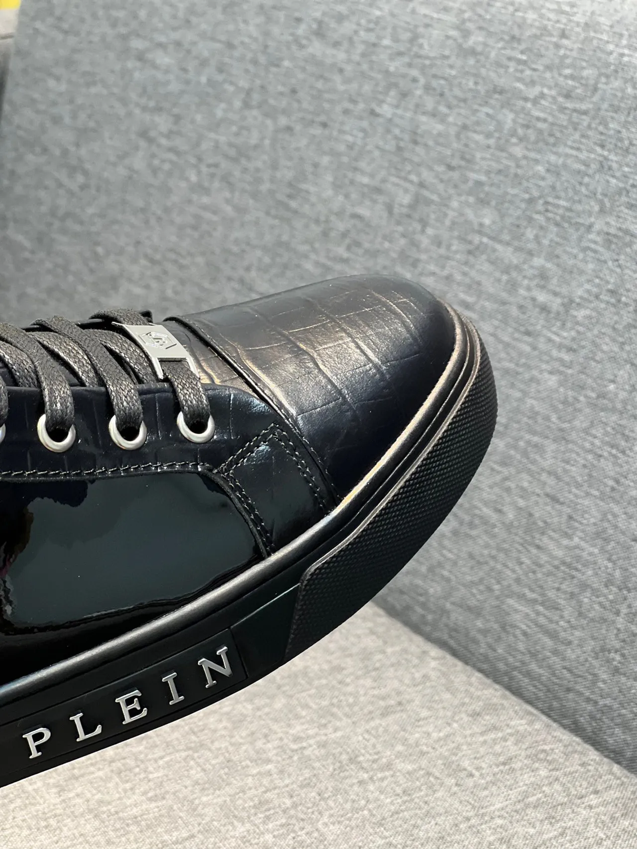 Philipp Plein Skull High-Top Black Lifestyle Sneakers