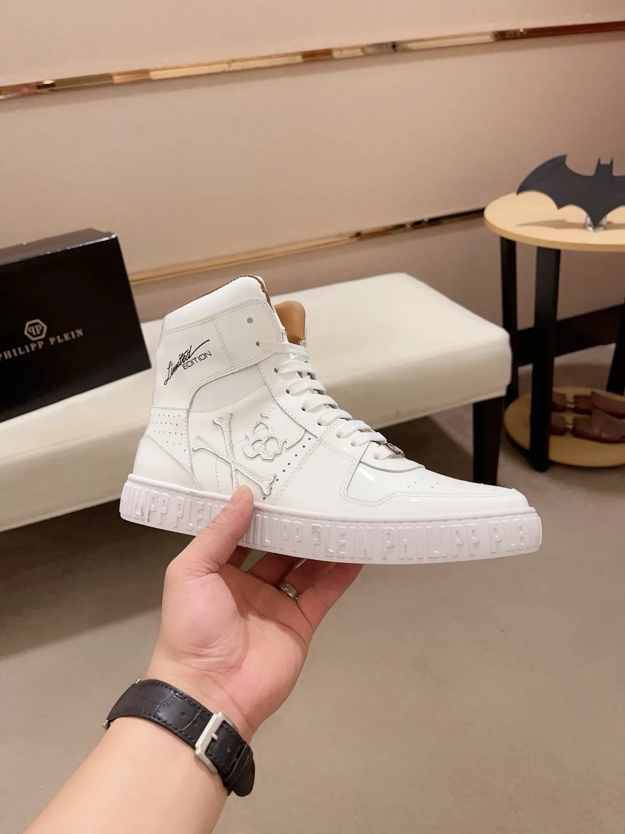 Philipp Plein Limited Edition High-Top Lifestyle Sneakers