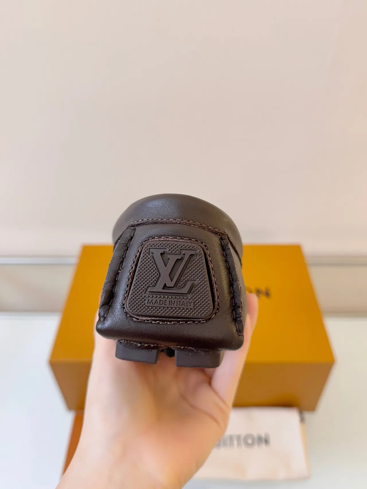 Louis Vuitton Tassel Loafer Brown Leather Loafers