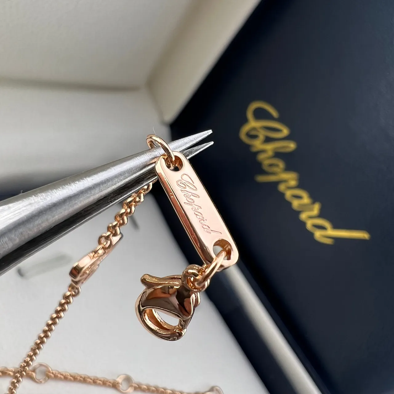Chopard Happy Hearts Heart-Shaped Floating Diamond Pendant Necklaces