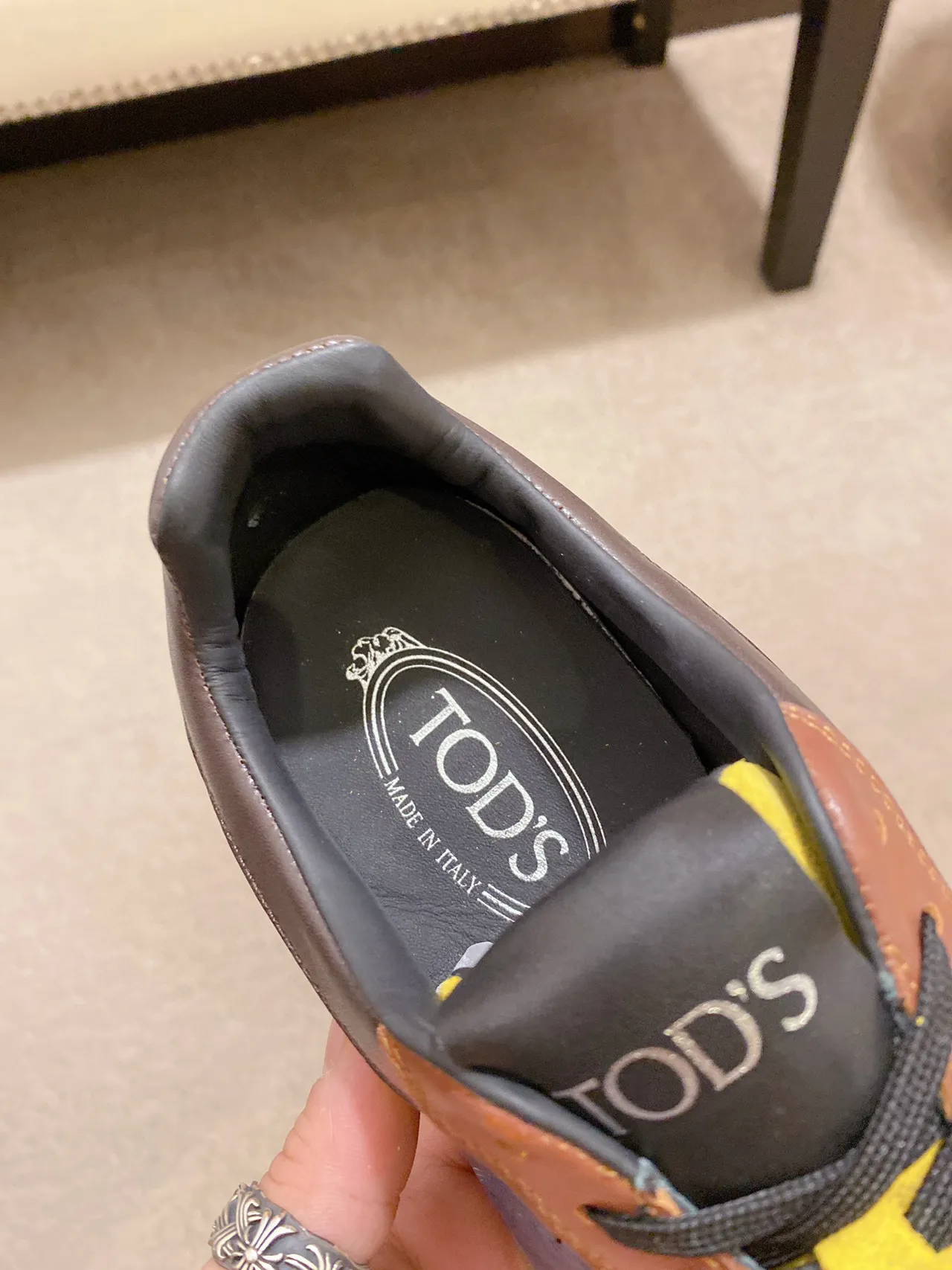 Tod's Color-Blocked Suede and Leather Lifestyle Sneaker