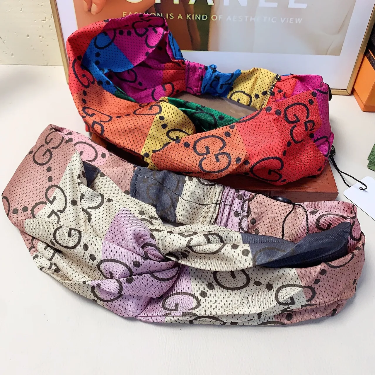 Gucci Interlocking GG Monogram Silk Scarf