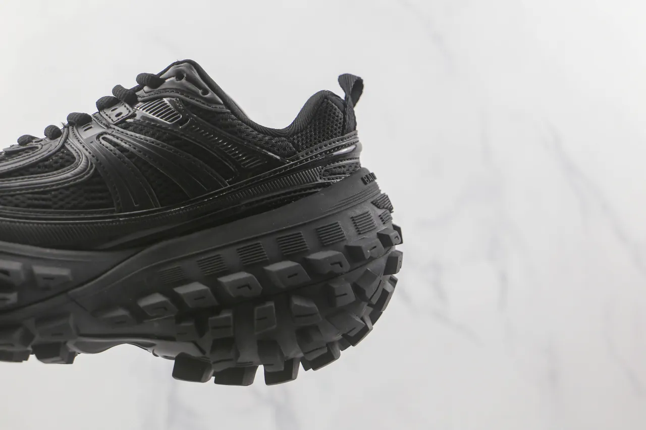 Salomon Black Chunky Sole Lifestyle Sneakers