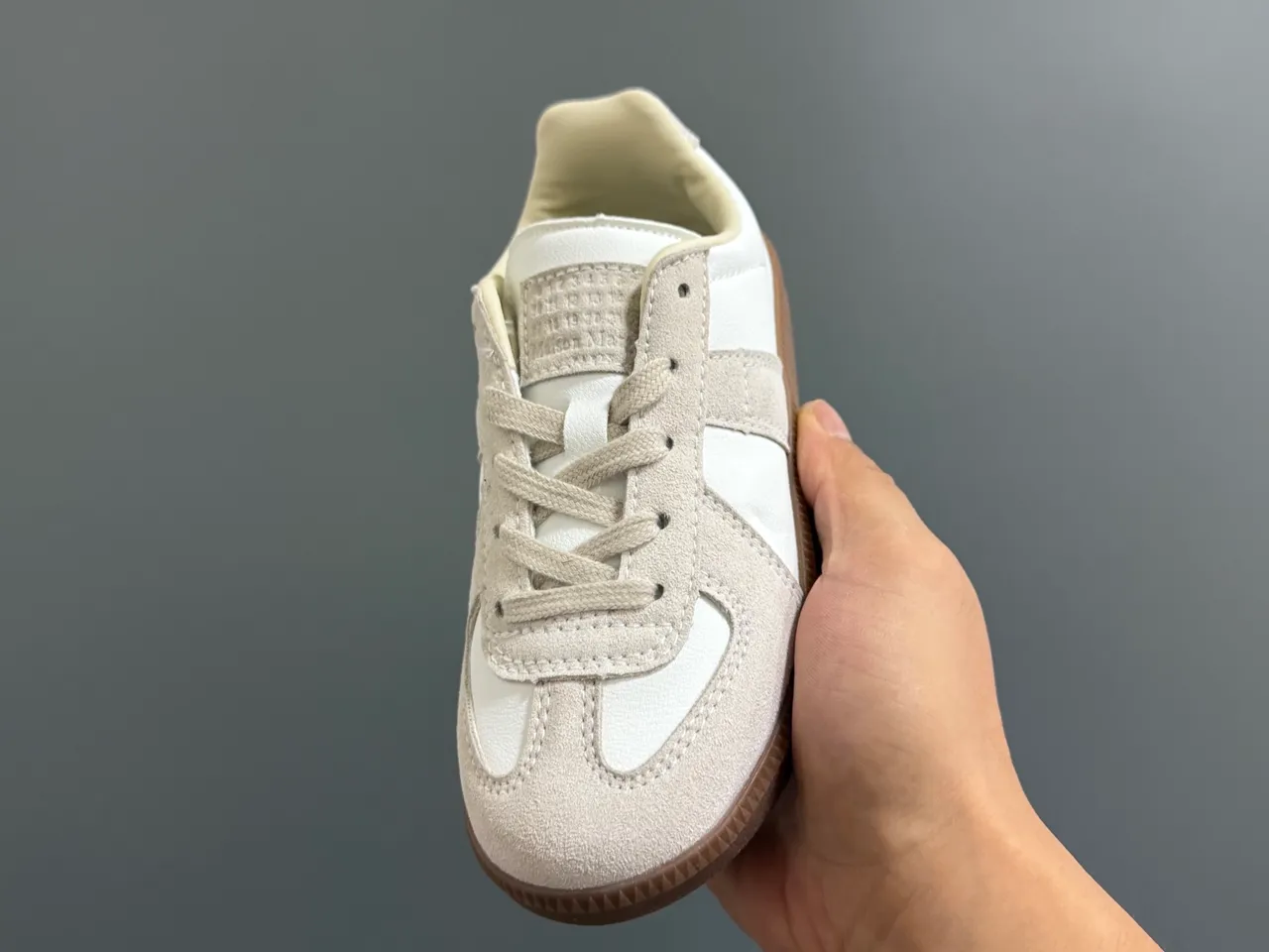 Black and White Panelled Suede Lifestyle Sneakers