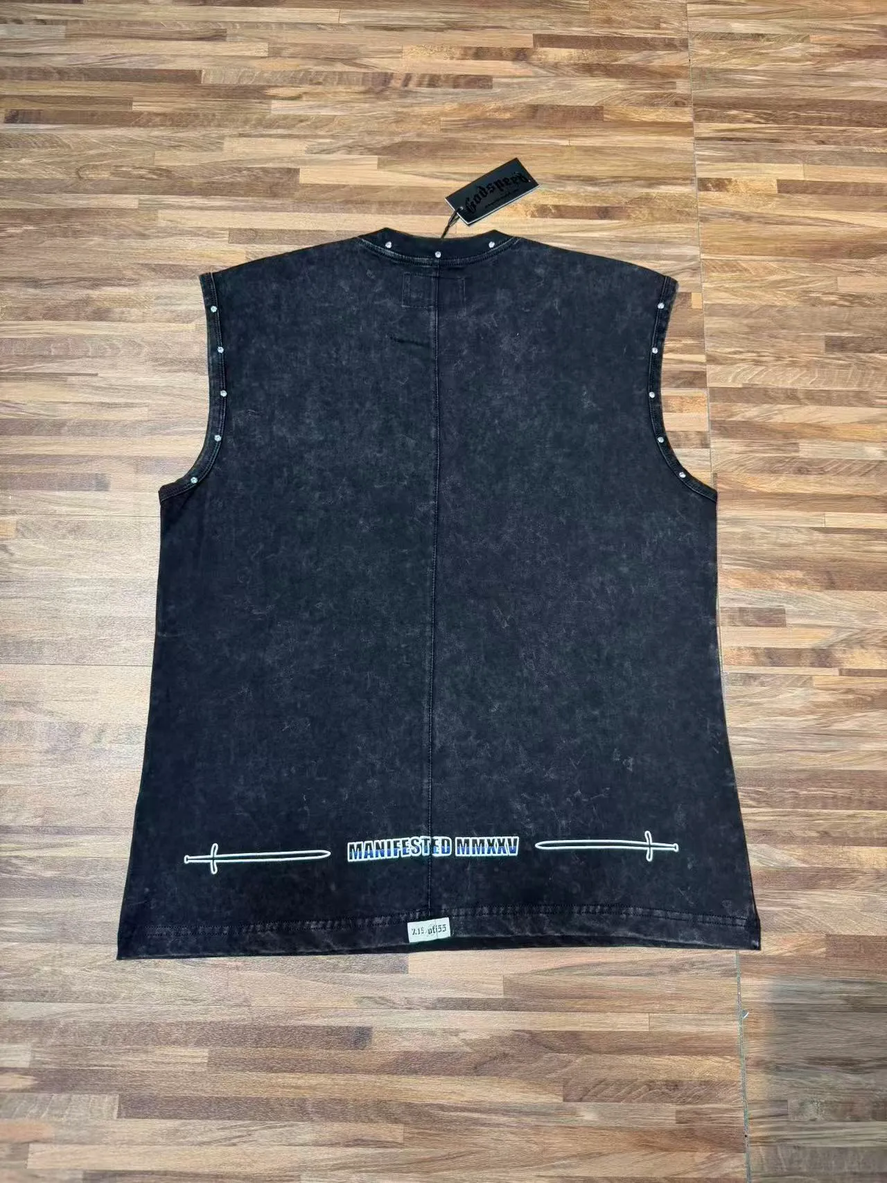 Godspeed Studded Graphic Vest Top