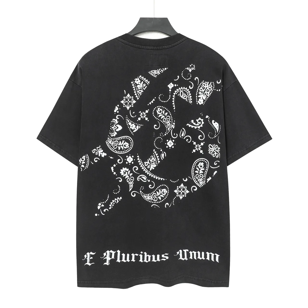 Godspeed Hollywood Fire Graphic Oversized Black T-Shirt