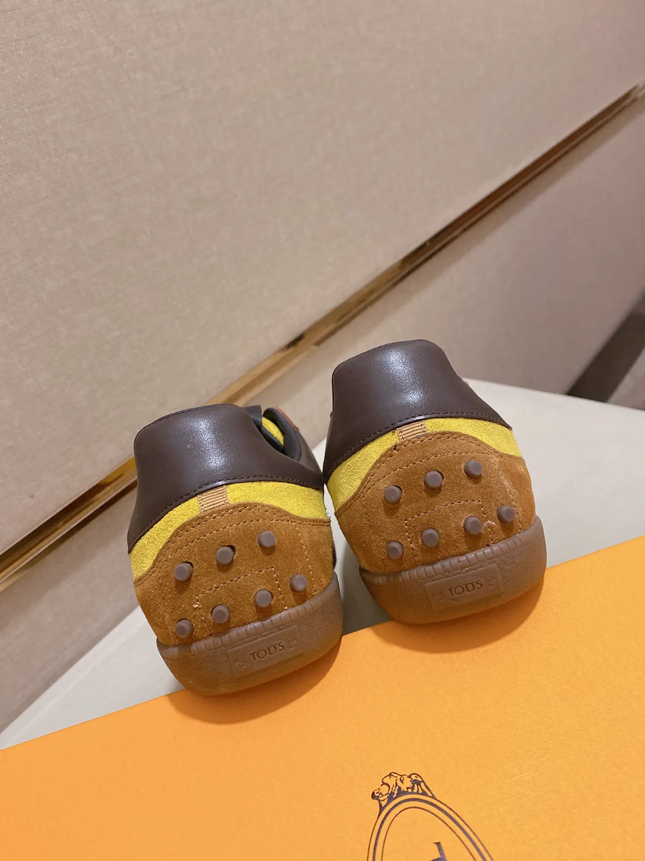Tod's Color-Blocked Suede and Leather Lifestyle Sneaker