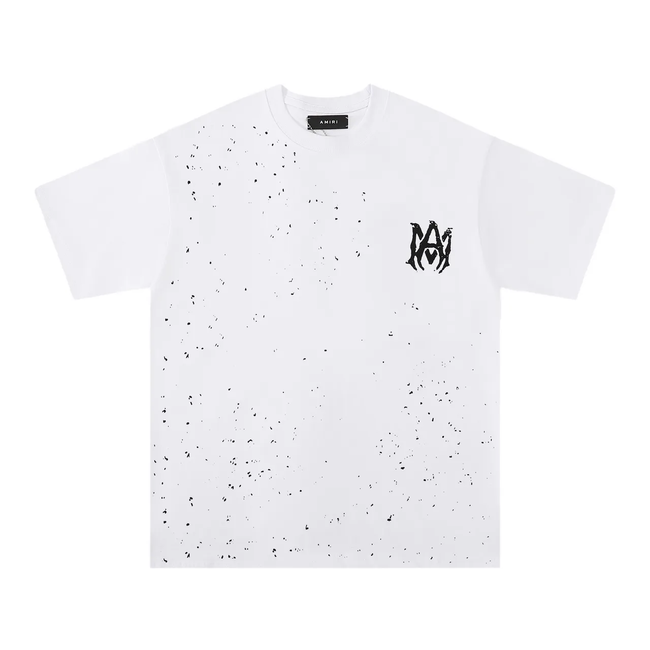 Amiri MA-1 Splatter Print Graphic T-Shirt