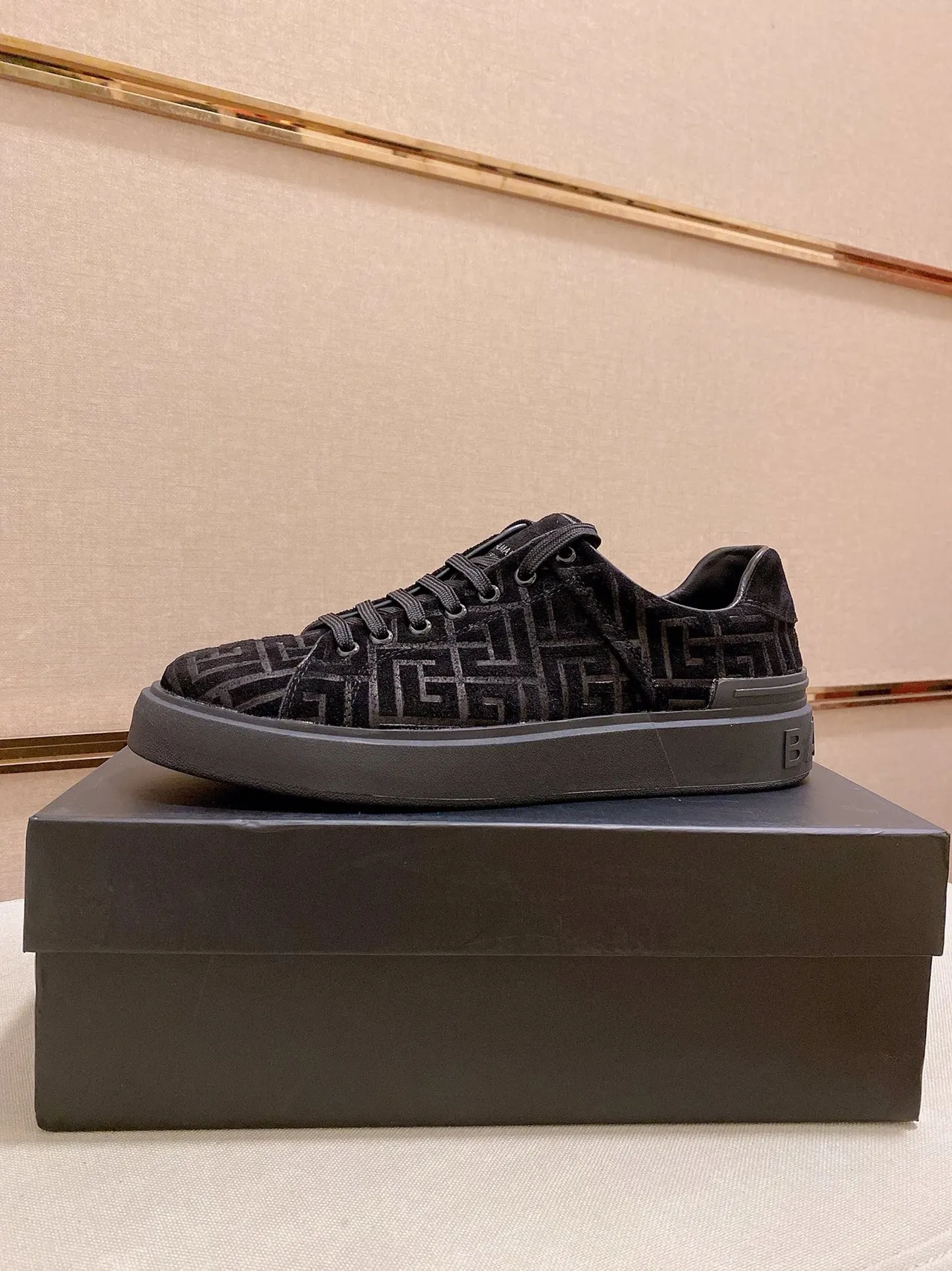 Balenciaga Le City Monogram Black Lifestyle Sneakers