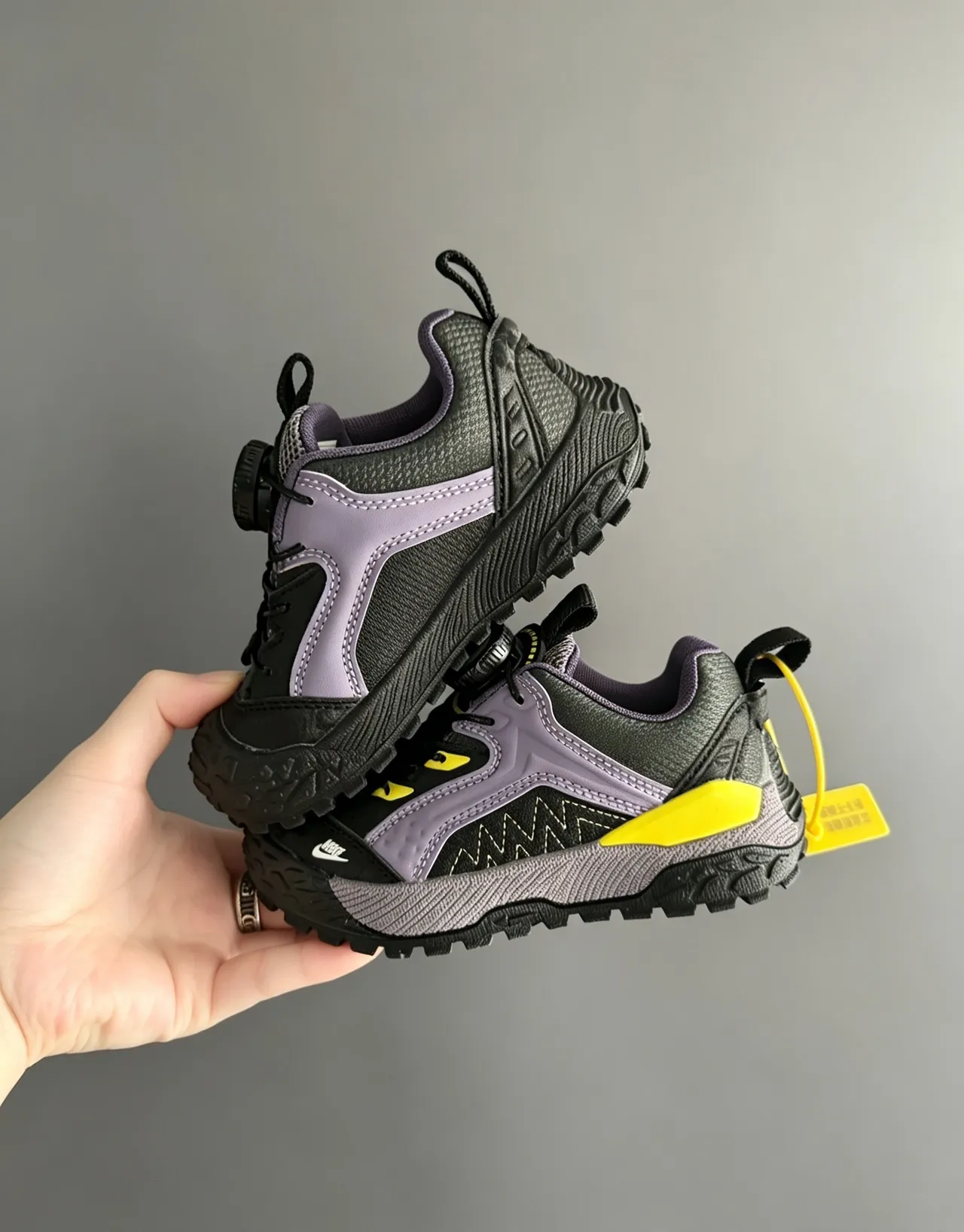 Nike Kids Dial-Closure Rugged Sole Sneakers