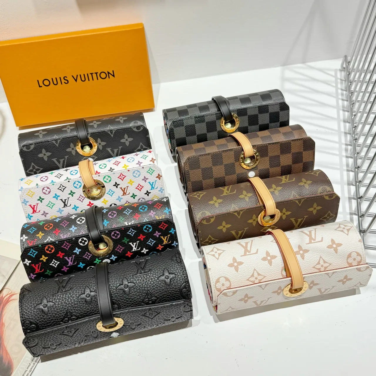 Louis Vuitton Multicolor Cylindrical Roll-Up Monogrammed Sunglasses