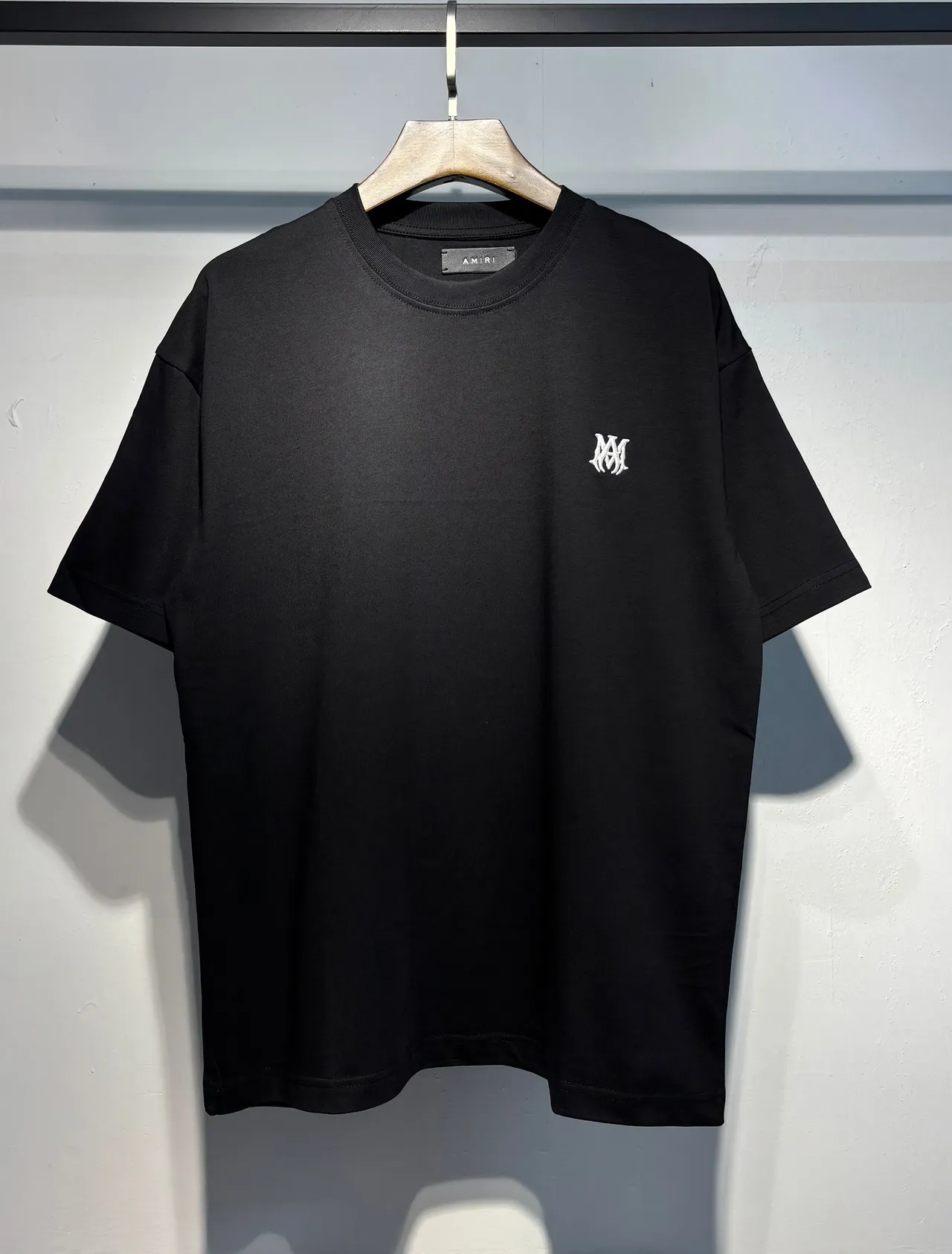 Amiri Logo Embroidered Crewneck T-Shirt