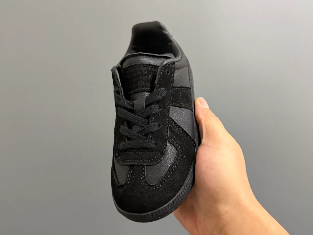 Black and White Panelled Suede Lifestyle Sneakers