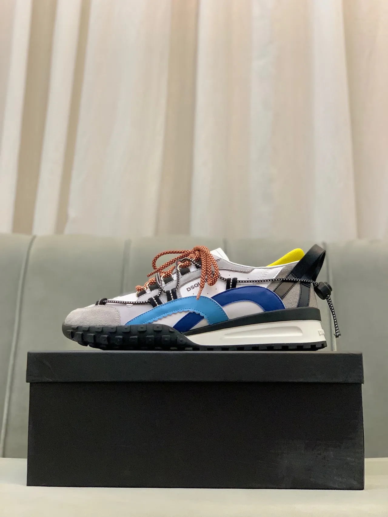 Dsquared2 ICON Multi-Strap Color-Block Lifestyle Sneakers