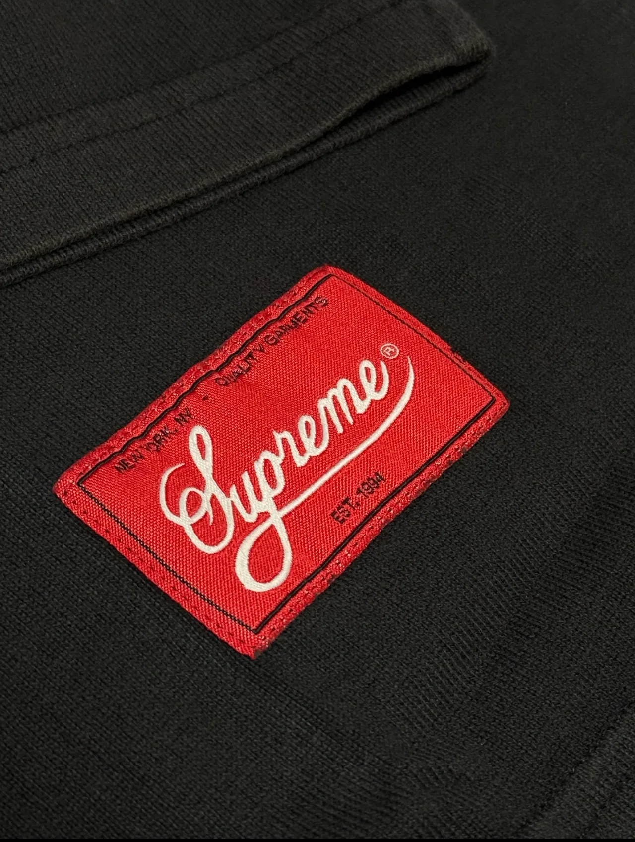 Supreme Black White Athletic Silhouette Screen-Printed Graphics Jersey
