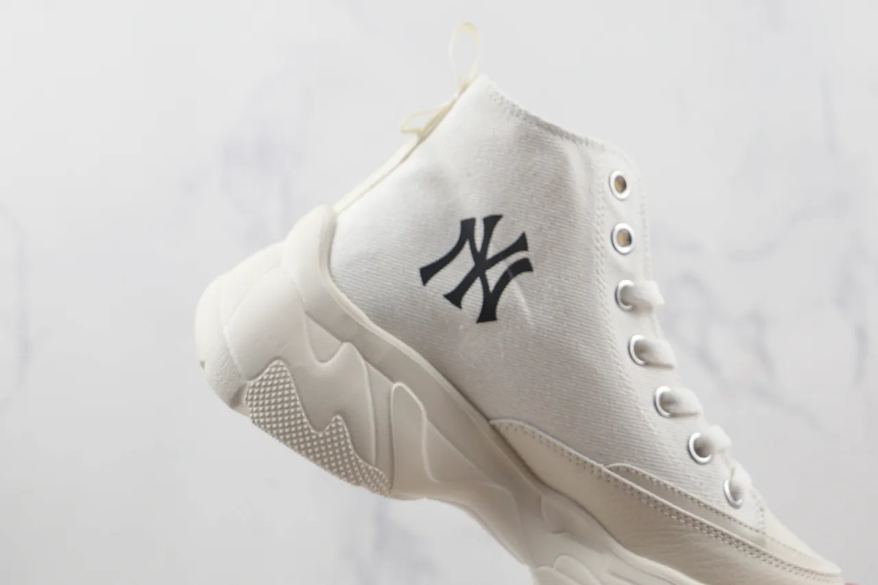 New Era NY Logo High-Top Canvas Lifestyle Sneaker