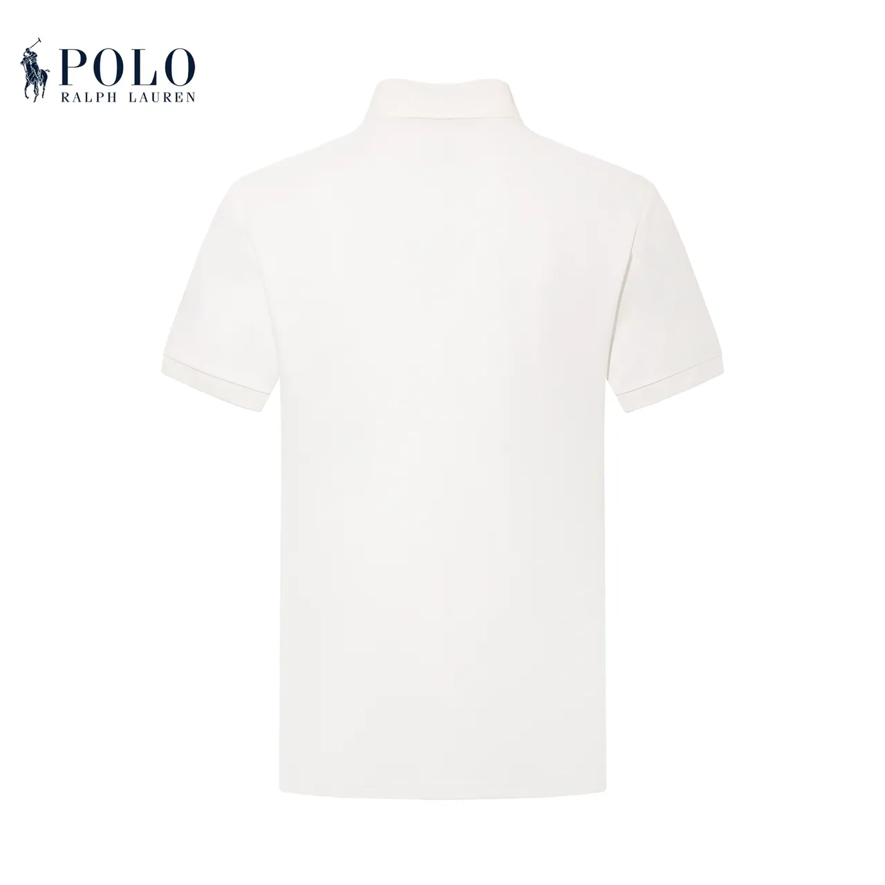Polo Ralph Lauren Classic Fit Ivory Pique Polo Shirt