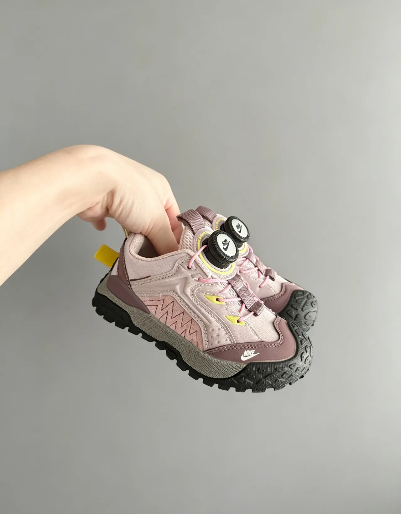 Nike Kids Dial-Closure Rugged Sole Sneakers