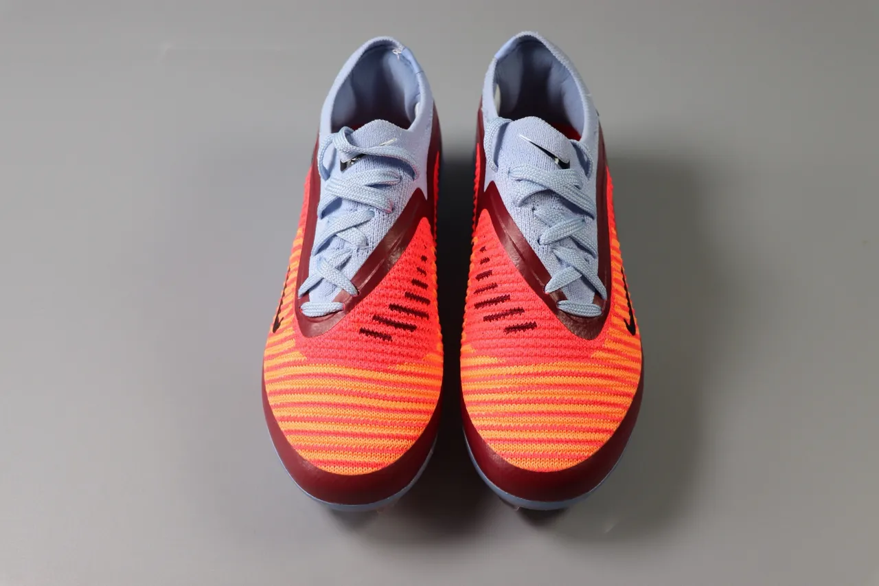 Nike Pink Green Low-Cut Synthetic Overlay Cage Artificial-Grass Soccer Shoes
