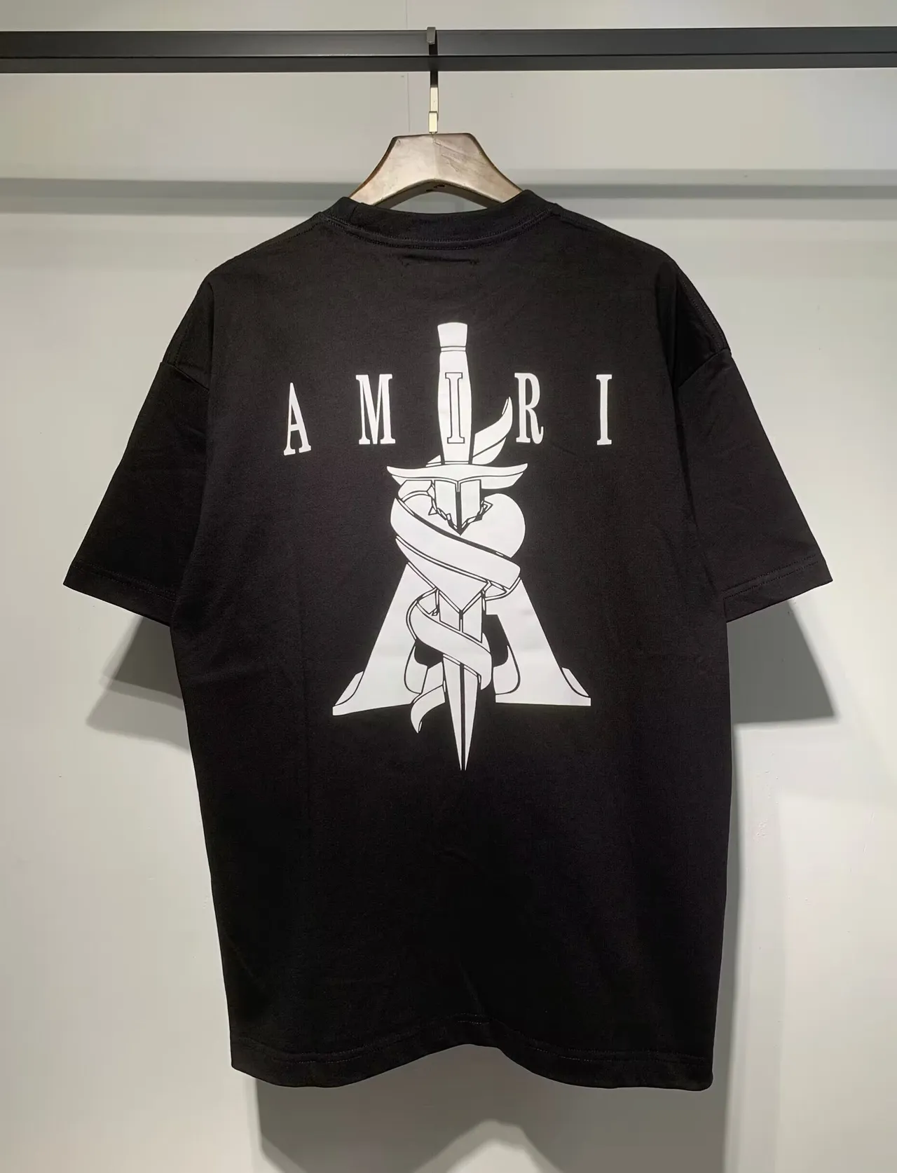 Amiri Sword and Ribbon Graphic T-Shirt