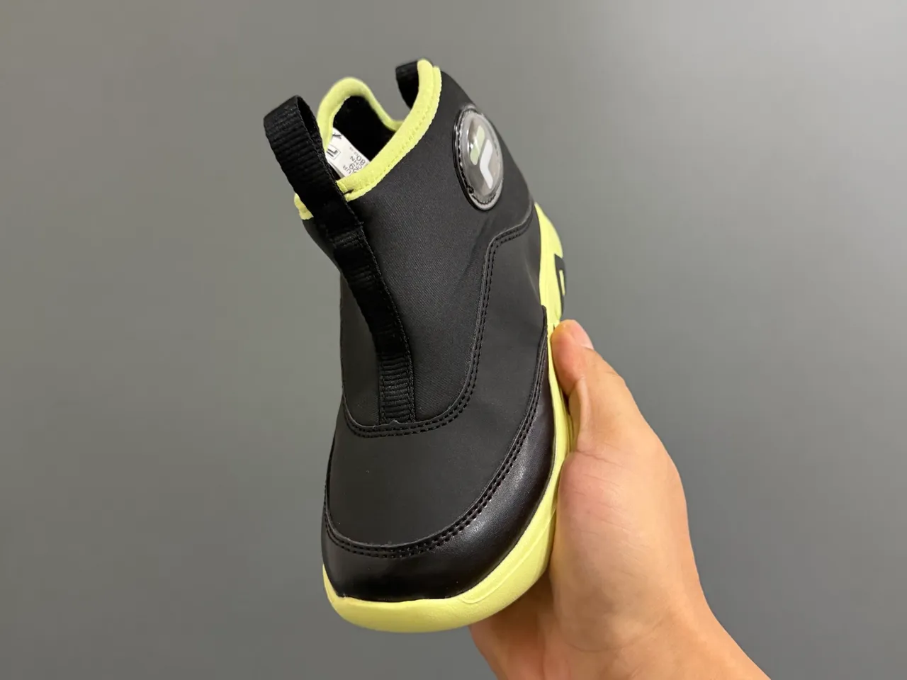 Fila Pink Black Ankle-High Insulated Snow Boots