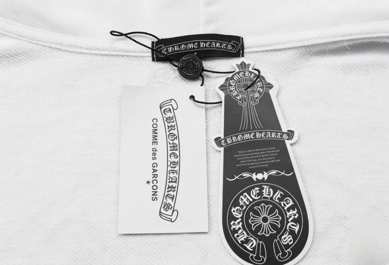 Chrome Hearts Circular Logo Black Hoodie