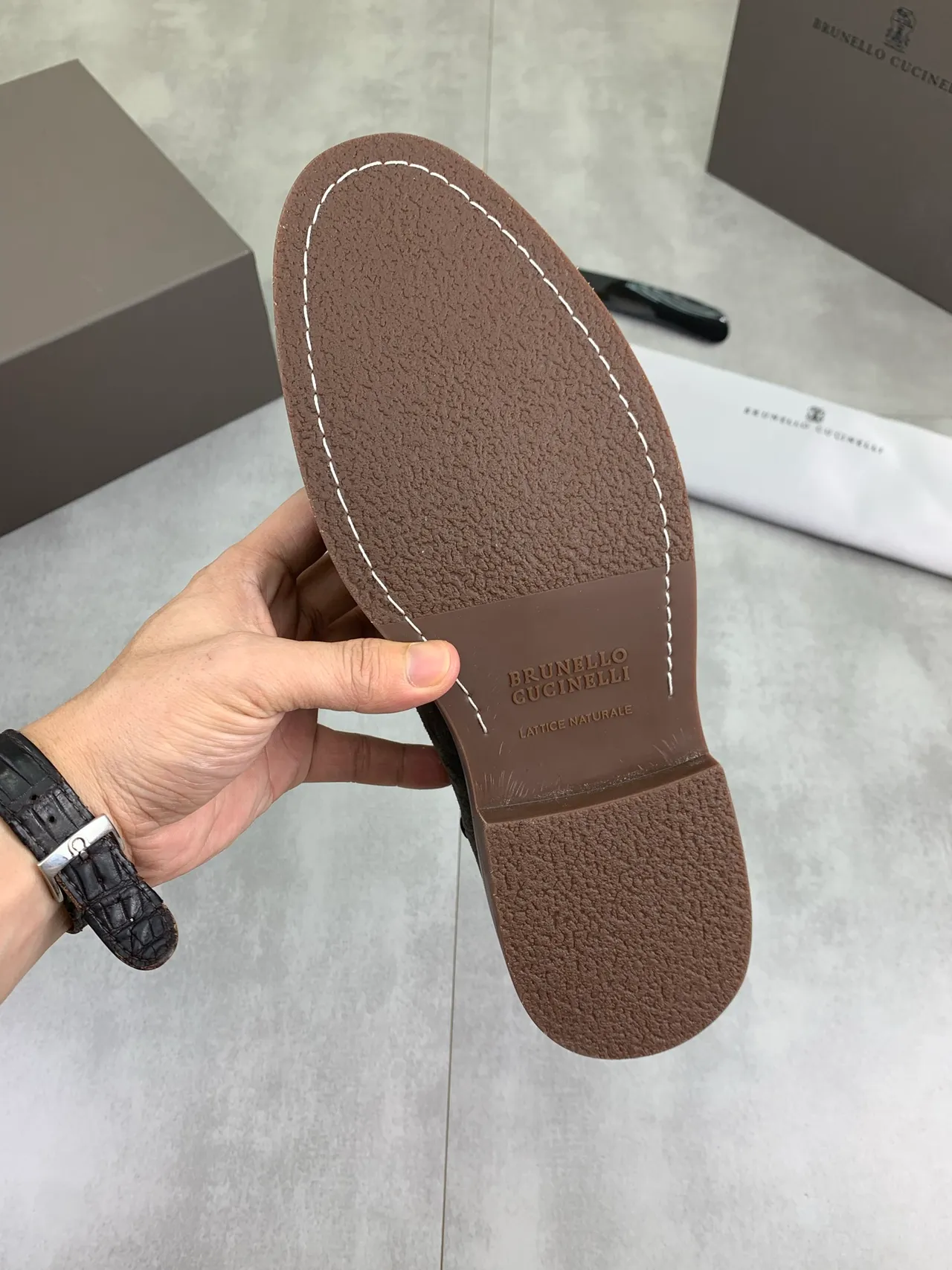Gray Black Suede Upper Elastic Side Gussets Chelsea Boots