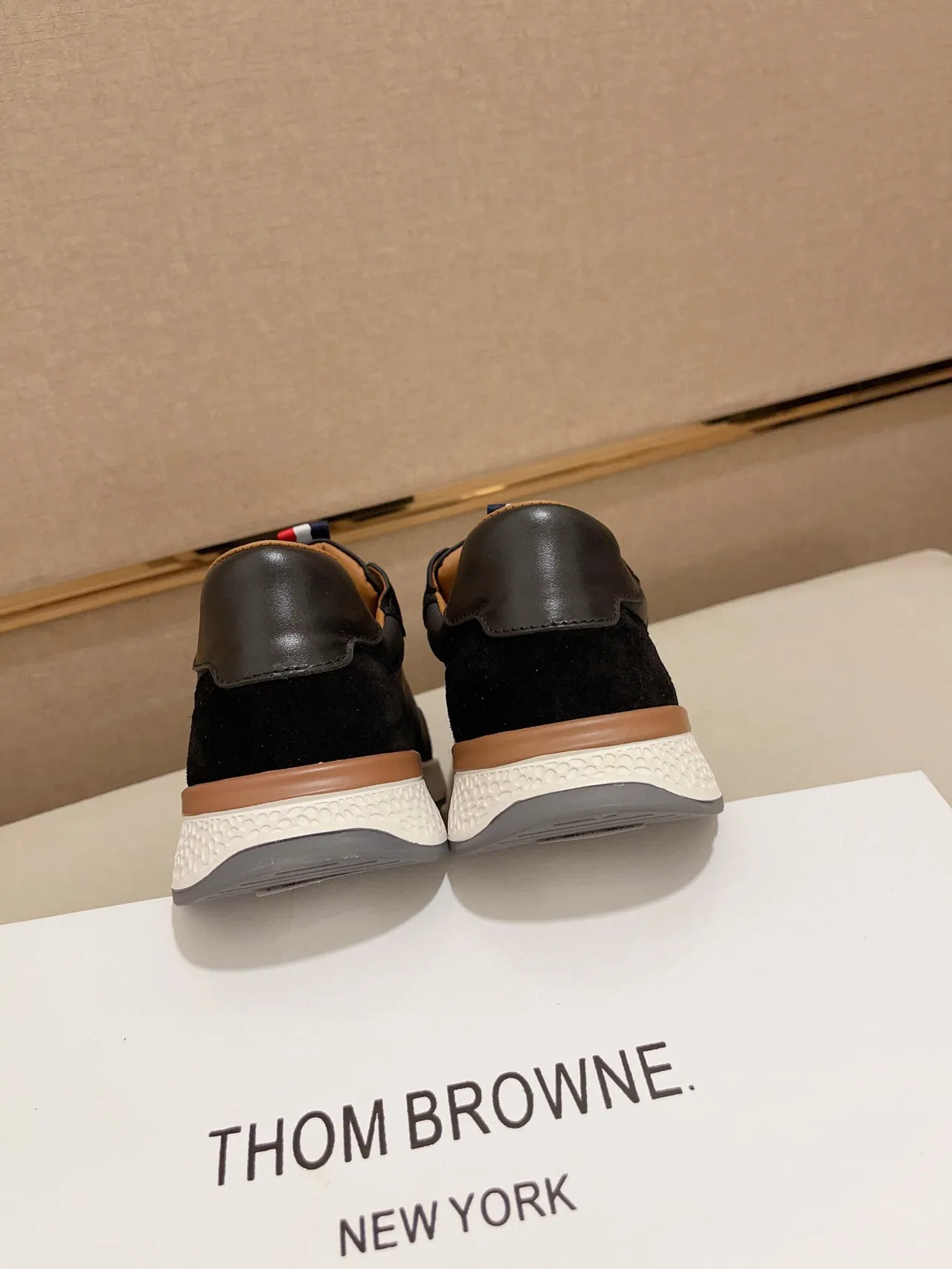 Thom Browne Black and White Lifestyle Sneaker