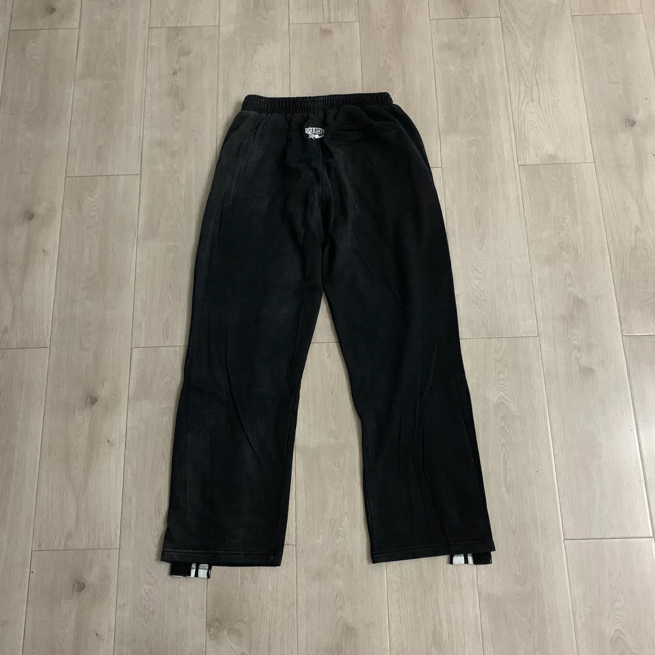 Roughplay Arch Logo Studded Stripe Sweatpants
