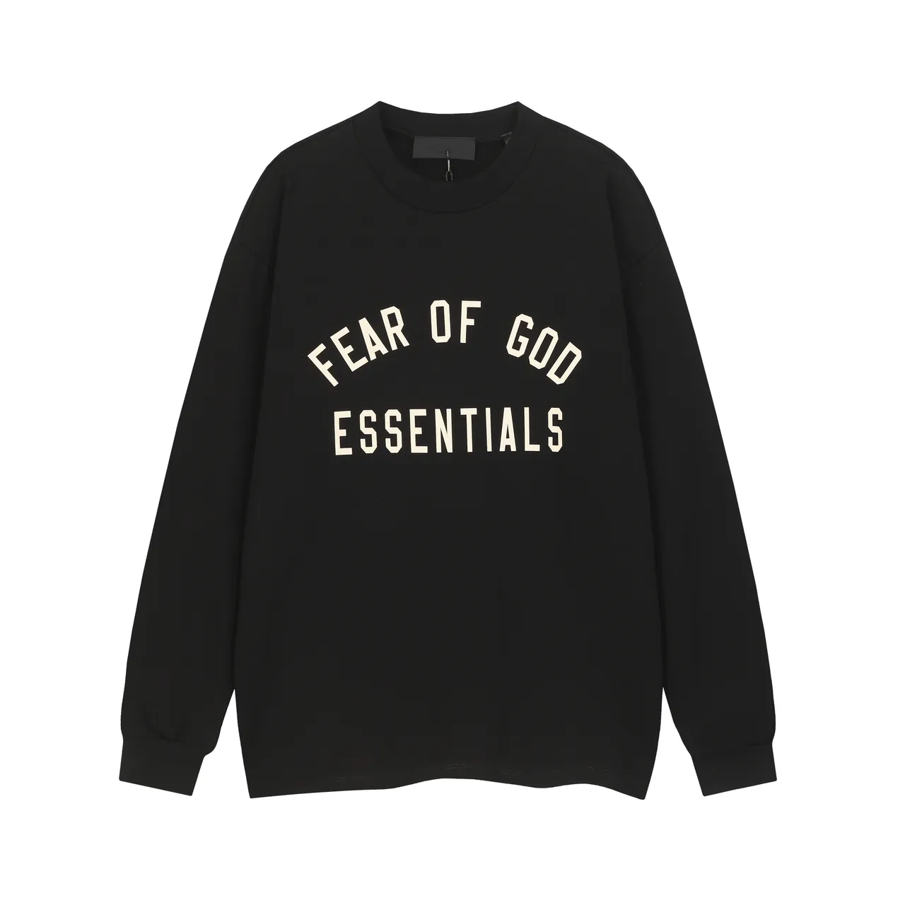 Fear of God Essentials Relaxed Fit Long-Sleeve Crewneck Sweater