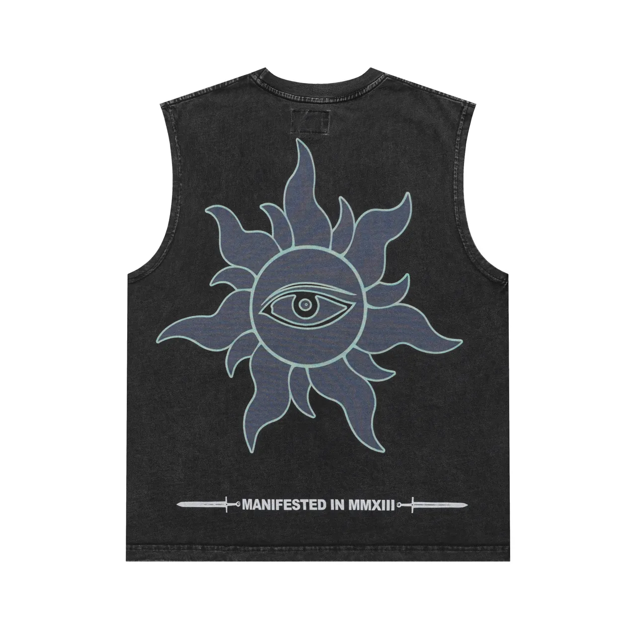 Godspeed Statue of Liberty Submerged Graphic Vest Top