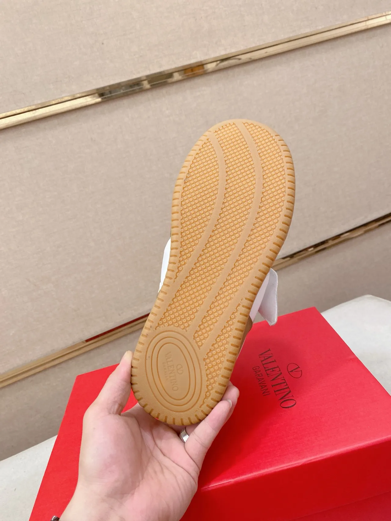 White Black Strap-and-Buckle Closure Perforated Leather Upper Sneakers