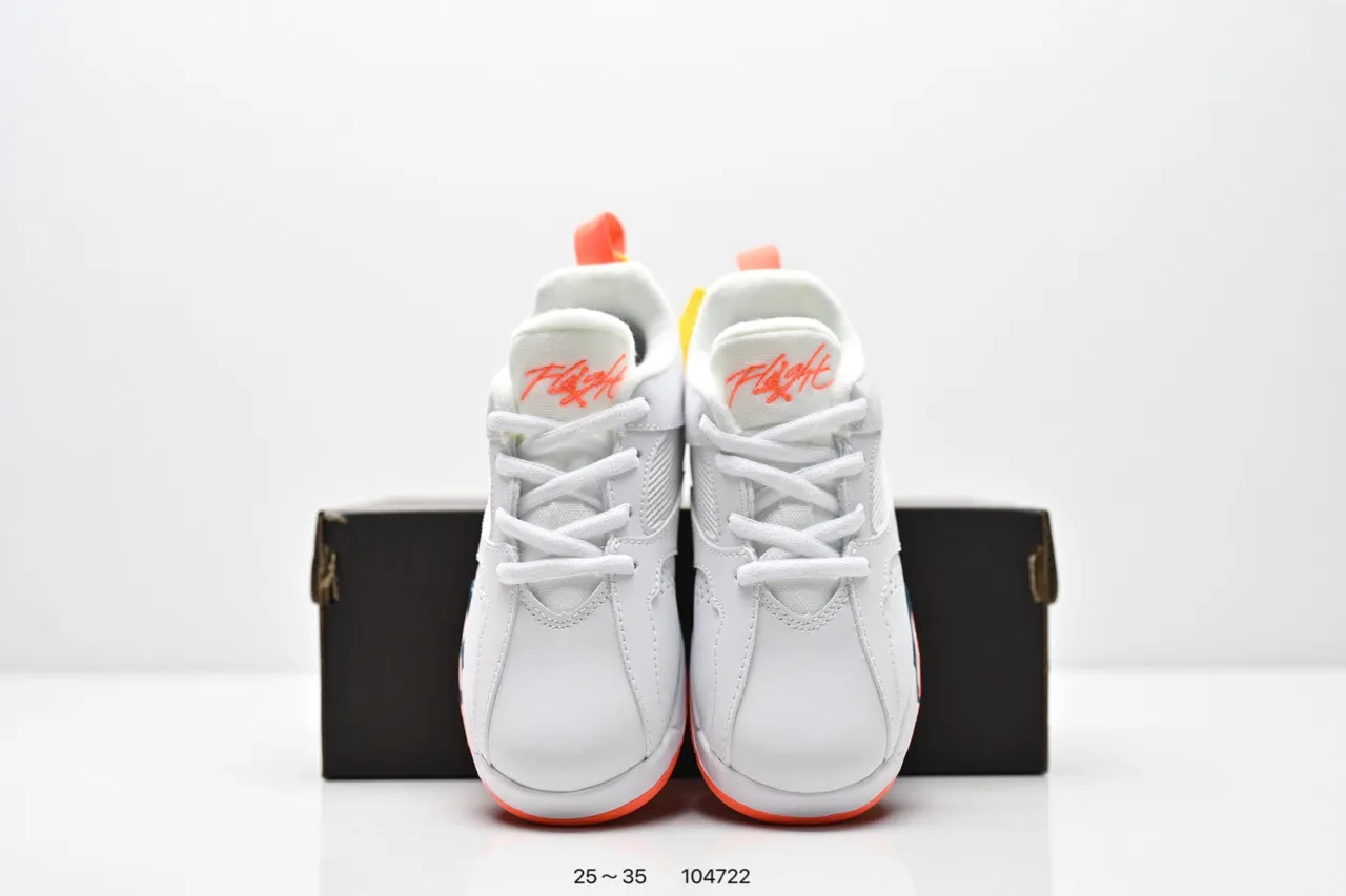 Air Jordan Black Orange Low-Top Layered Synthetic/mesh Upper Sneakers
