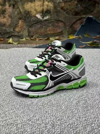 Nike Zoom Vomero 5 Lime Green Black Running Shoes