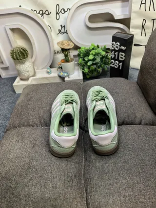 Adidas Samba OG Mint Green Suede Lifestyle Sneakers