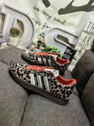 Adidas Leopard Print Lifestyle Sneakers