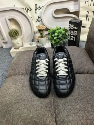 Adidas Quilted Black Lifestyle Sneakers