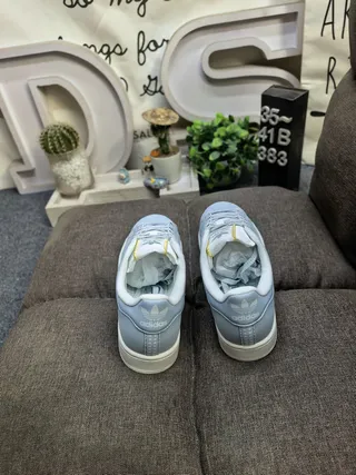 Adidas Superstar Light Blue Lifestyle Sneakers