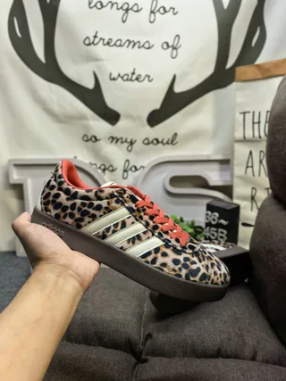 Adidas Leopard Print Lifestyle Sneakers