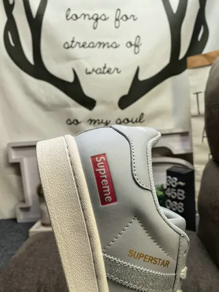 Stussy Beige Navy Low-Top Cupsole Lifestyle Sneakers