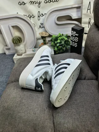Adidas Superstar White and Black Lifestyle Sneakers