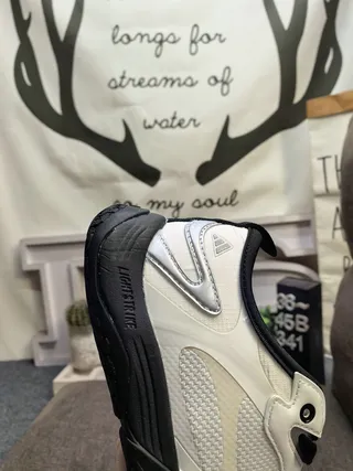 Salomon Gray White Mesh And Synthetic Overlay Upper Sculpted Wavy Midsole Lifestyle Sneakers