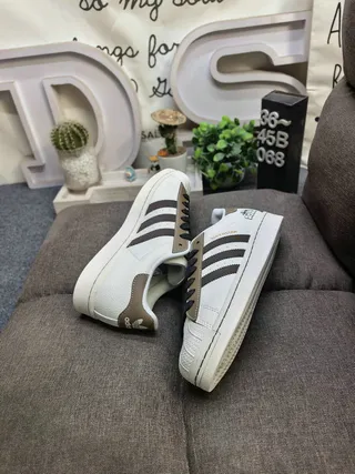 Stussy Beige Navy Low-Top Cupsole Lifestyle Sneakers